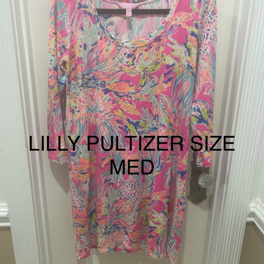 Lilly Pulitzer Multicolor Swirl Dress
